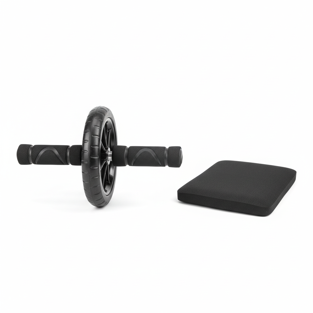 Ab Roller - Core Strengthening Wheel with Knee Pad