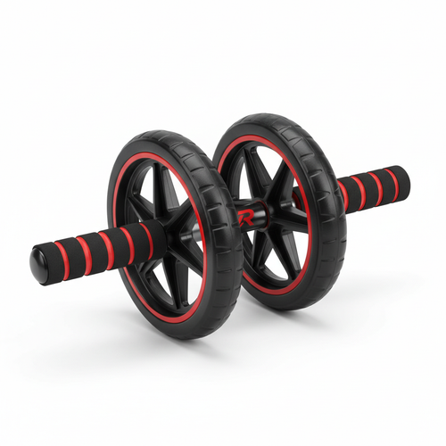 Ab Roller Wheel with Dual Wheels